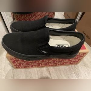 Black Van's Shoes